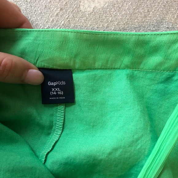 Neon Green Gap Dress - Picture 3 of 3